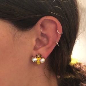 Betsey Johnson Jewelry - Betsey Johnson Bee Stud Earrings Betsey Johnson Jewelry - Betsey Johnson Bee Stud Earrings